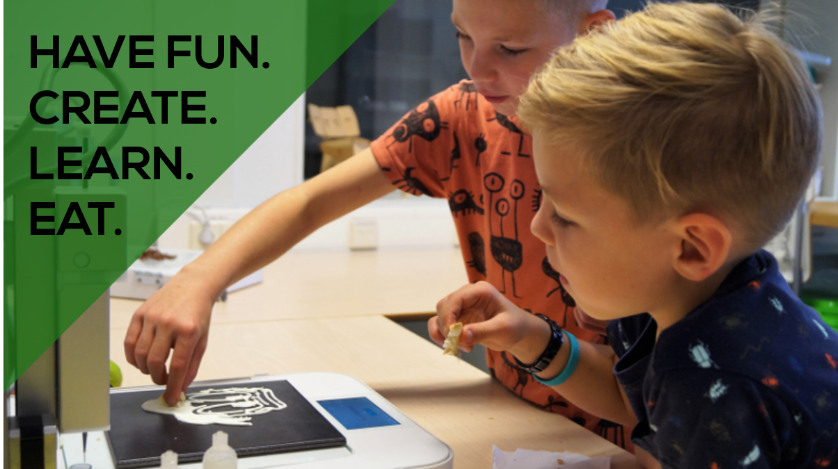 3D Food Printing for kids’ education - meet Tijn, our 8-years’ old  3D Food Printing expert